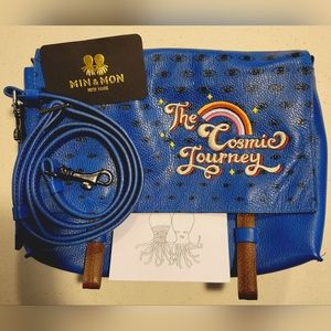 Min and Mon Victor Reversible Messenger Bag w/ Dust Bag & Box